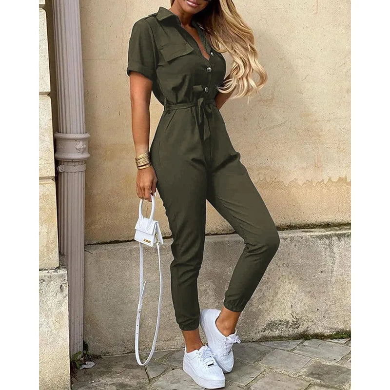 Summer Fashion Print Jumpsuits Bodysuits Body Women Bodysuit Woman Jump Suit Boho Women'S Clothing Ladies Playsuits Female